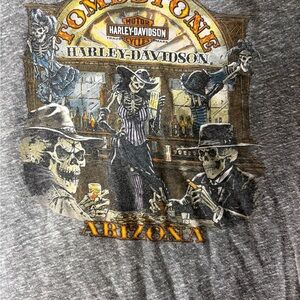 Harley-Davidson Gray Graphic T-Shirt